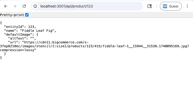 API route handler 2