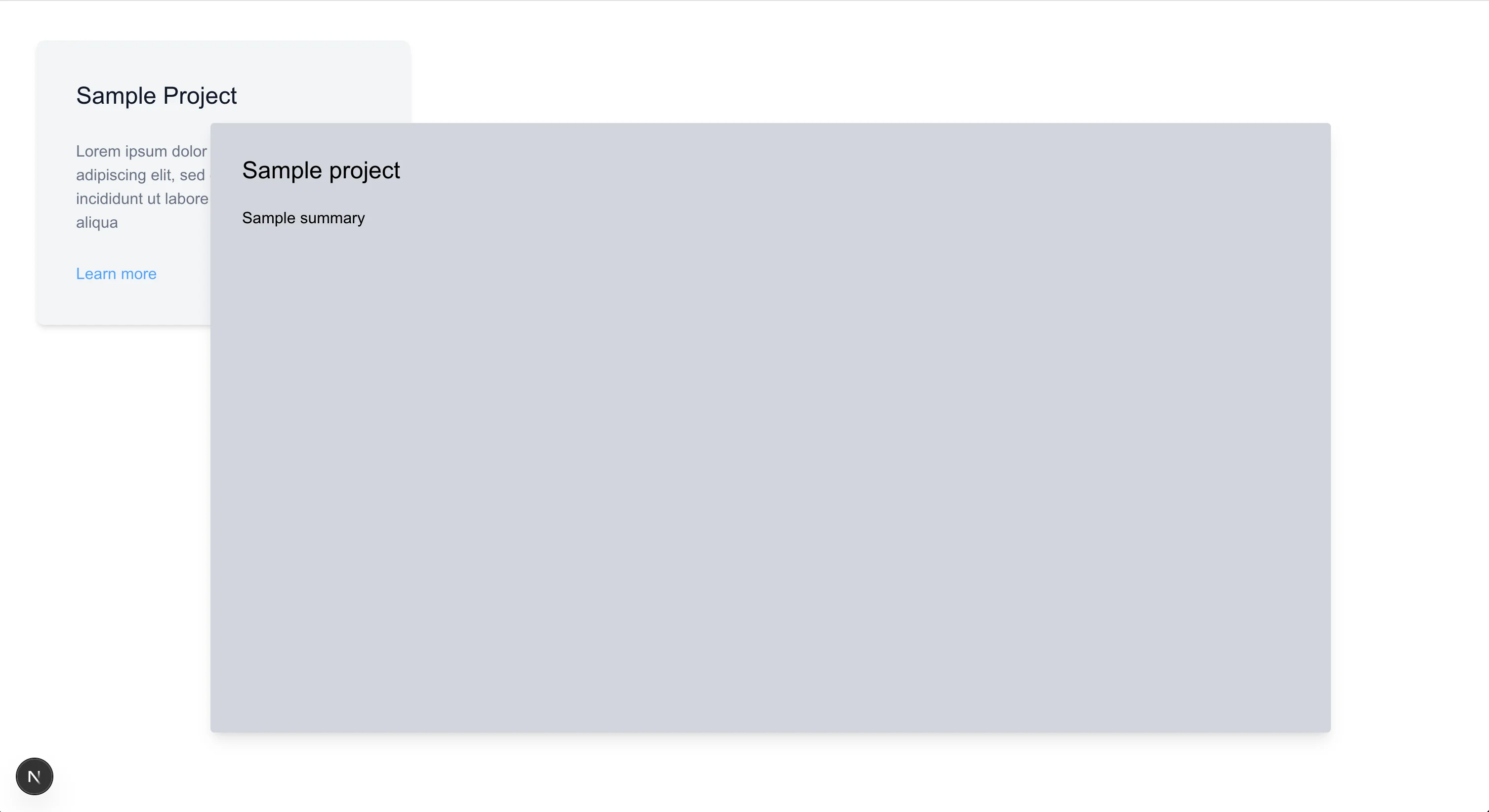 Modal Overlay