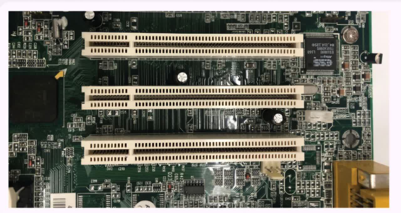 A motherboard, which features a white expansion slot, has a divider on the opposite end of a PCIe connector as shown in this image. This expansion slot is a_____ slot