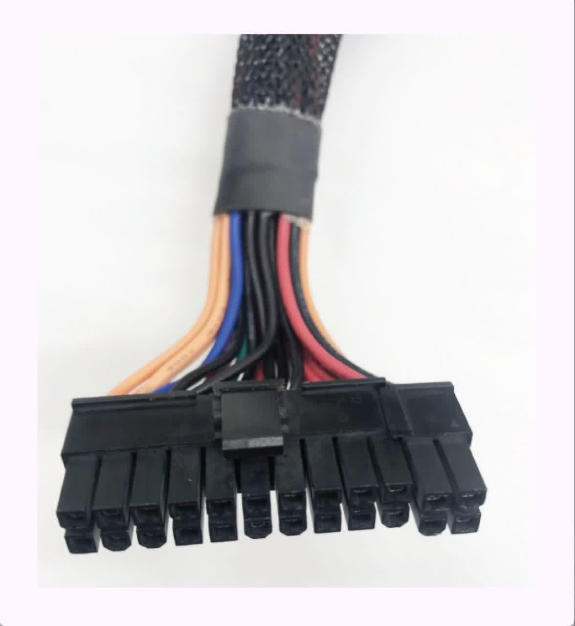 Which computer component receives power from the connector in this picture?