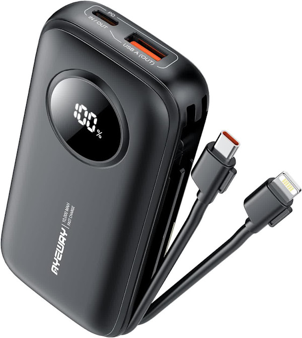AYEWAY Mini Portable Charger 10000mAh
