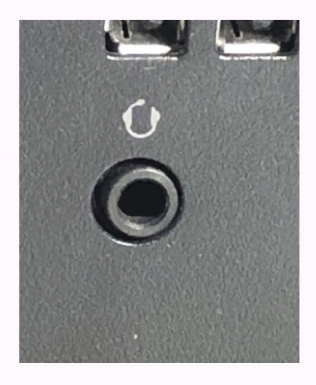 Youre setting up a new laptop for a user. What devices can you connect to this port?
