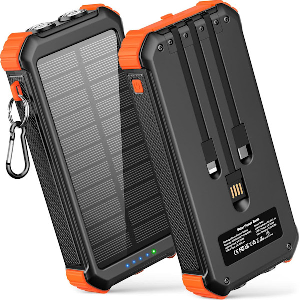 Solar Charger Power Bank 45800mAh