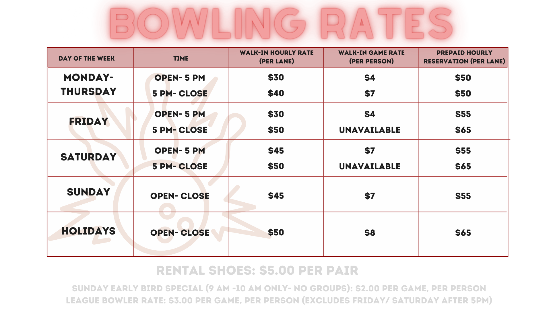 Bowl Backalley Bowling