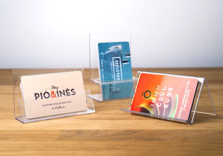 Carte Presentoir porte-cartes 3