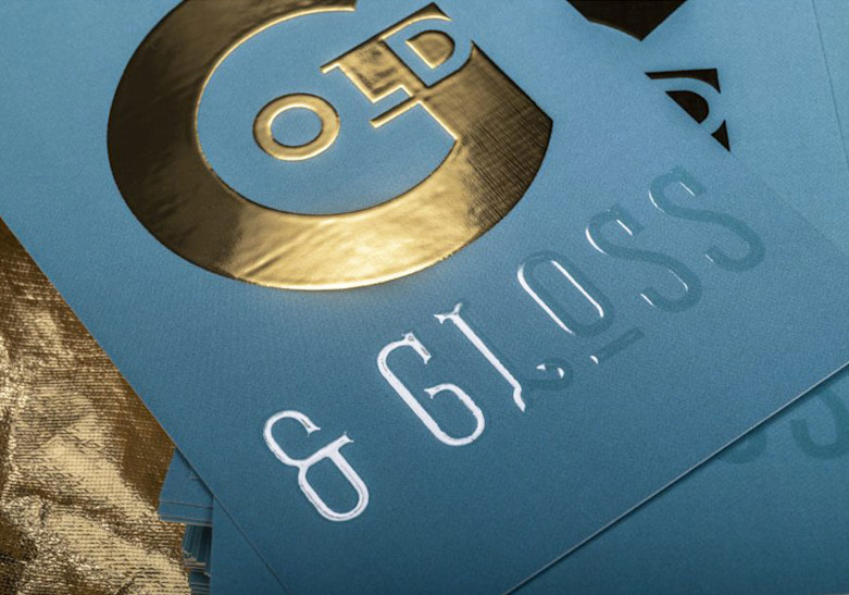 Carte Dorure vernis 3D