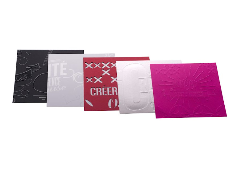 Carte sans impression