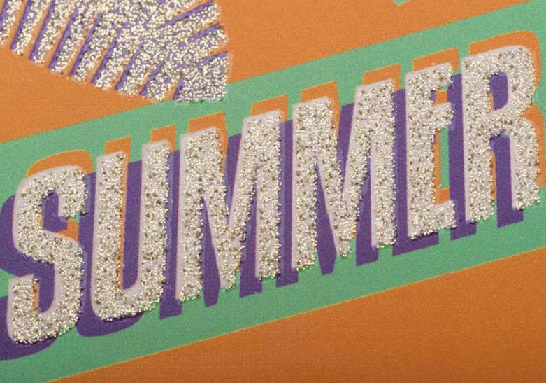 Carte Vernis paillette zoom 1