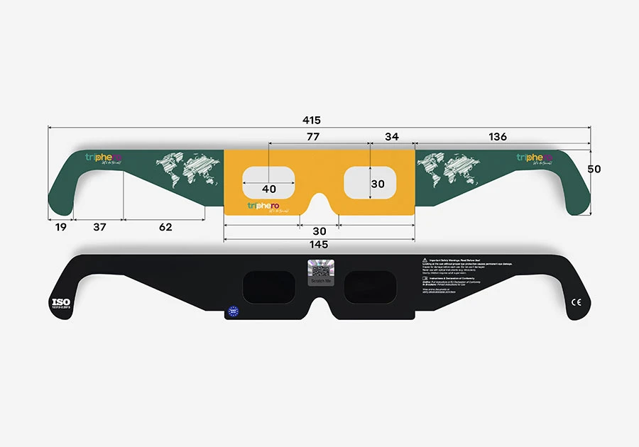 lunette-eclipse-solaire-Format-et-Dimensions