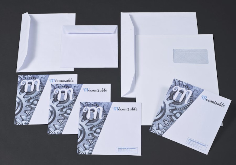 Papeterie Enveloppe mecanisable
