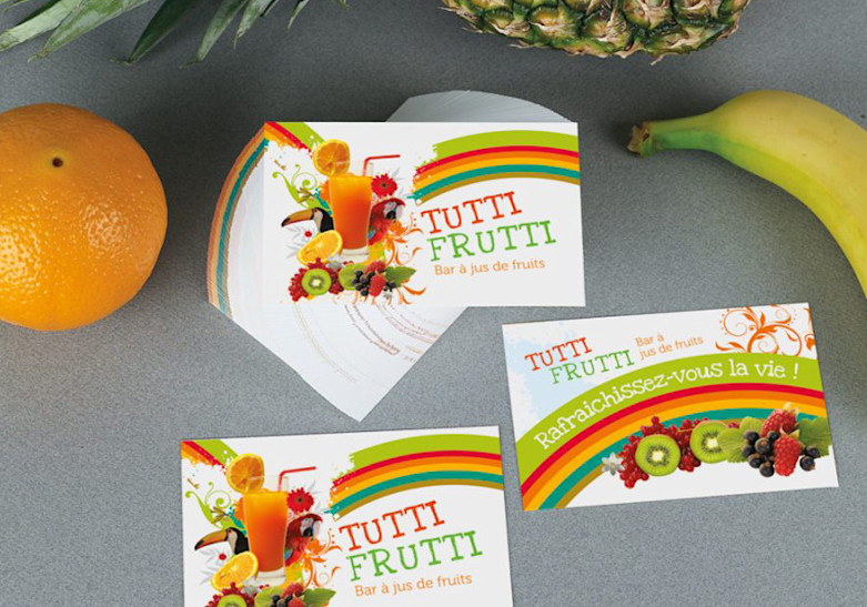 Carte publicitaire Express