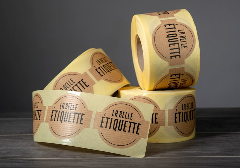 Sticker Etiquette Etiquette en rouleau