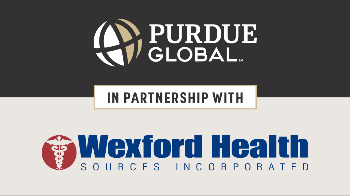 Purdue Global in partnership with Wexford Health Sources Incorporated