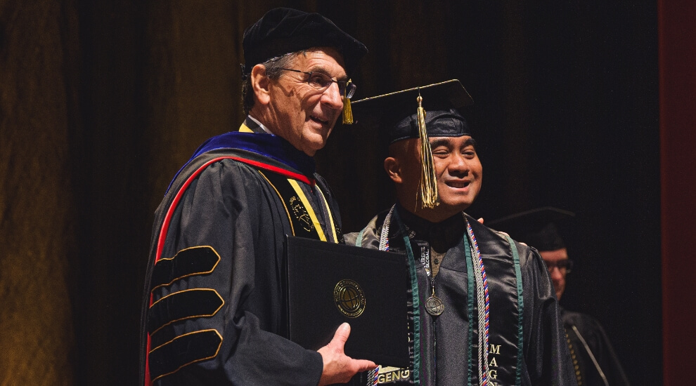 Purdue Global graduate Cliford Manuel