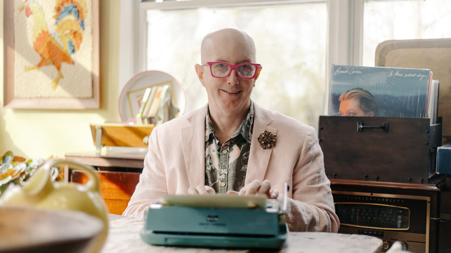 Purdue Global faculty member Josef Vice says that teaching writing for students starts with building confidence. (Photo by Caleb Allison)