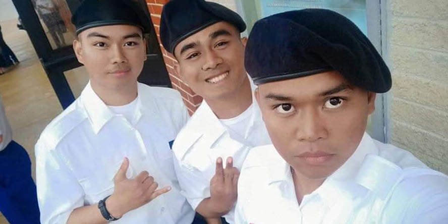 In 2019, Cliford celebrated his graduation from Army basic combat training and officially became a soldier in the U.S. Army. (Photo provided)