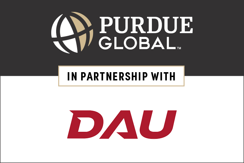 Purdue Global and Defense Acquisition University (DAU) announce a renewed collaboration