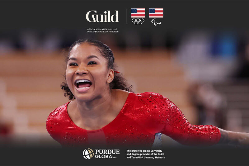 Purdue Global in partnership with Guild and Team USA