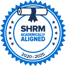 SHRM Academically Aligned badge