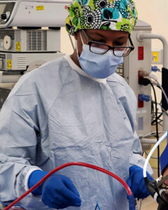 Krystal Dabon says she began to love the nursing profession during the six years she spent as an operating room nurse. (Photo courtesy of Krystal Dabon)