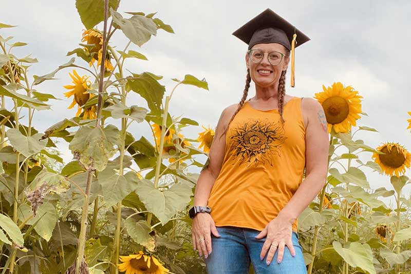 After earning her certificate, Shields got her dream job as a medical assistant. (Photo provided)