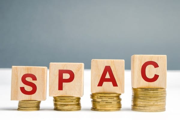Letters spelling out SPAC