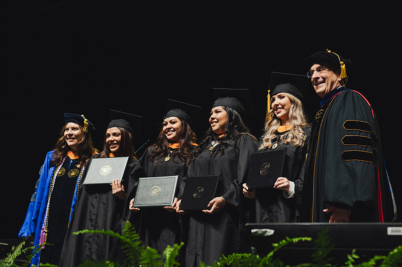 Four sisters received their Master of Science in Nursing degrees from Purdue Global.