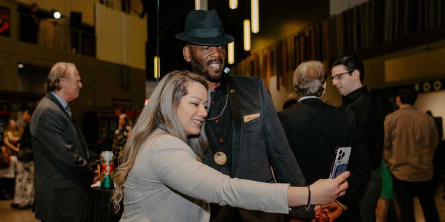 Nelly Mulleneaux enjoys attending commencement celebrations, where she gets to meet some of her students in person for the first time. (Purdue University photo/Kelsey Lefever) 