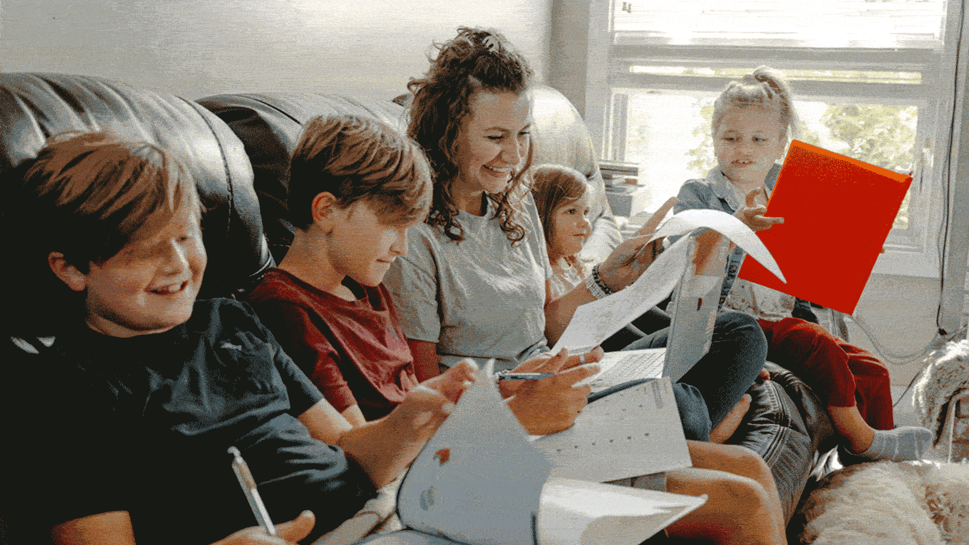 Homework time (Purdue University photo/Kelsey Lefever)
