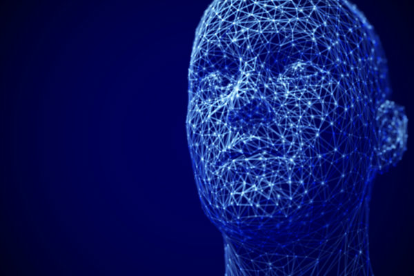 An image of a person's face representing the creation of a deepfake video.