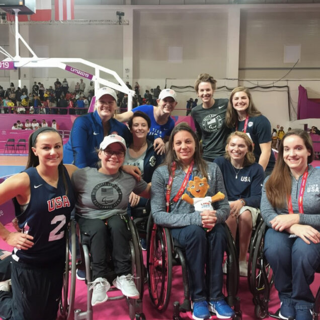 Hollermann says that being part of a team has always felt cathartic after losing two of her brothers in a car accident. (Photo provided)