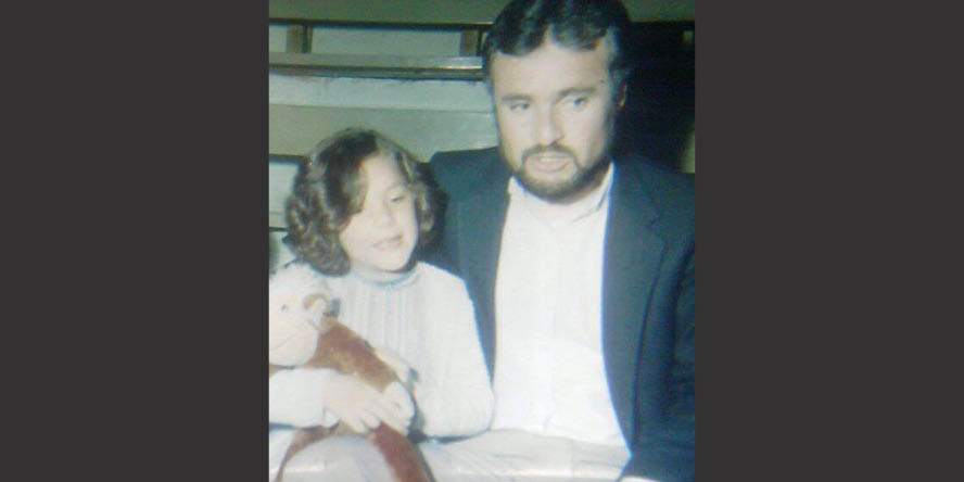 The love of her life, Alejandra Palma says, is her dad. (Photo provided) 