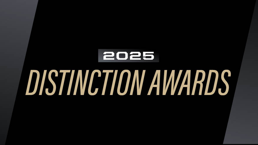A graphic reading 2025 Distinction Awards