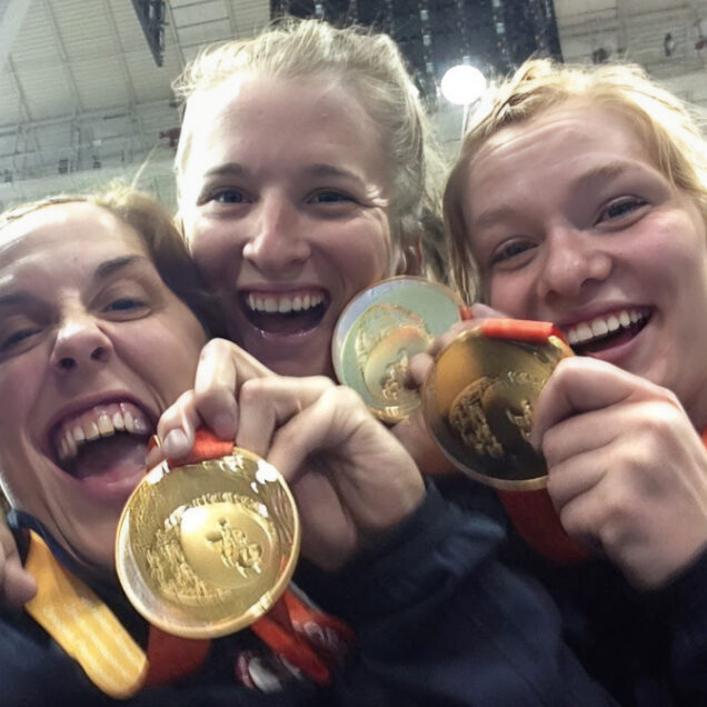 Hollermann and Team USA won gold at the 2016 Rio Games and bronze at the 2020 Tokyo Games. (Purdue University photo/John Underwood)