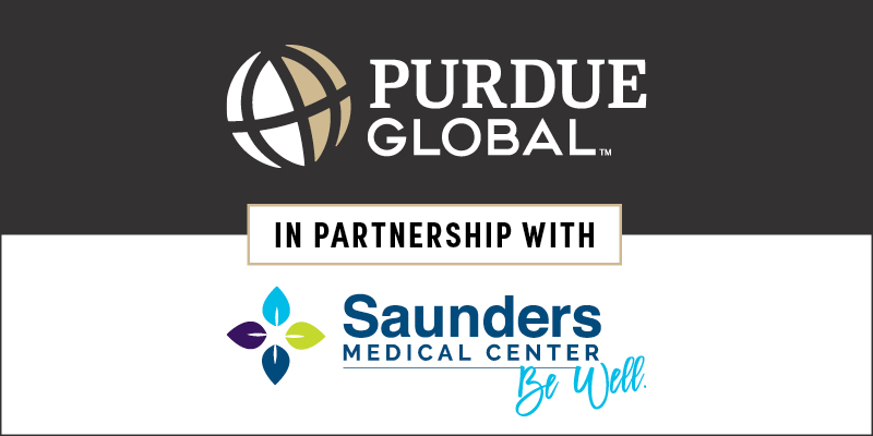 Purdue Global in partnership with Saunders Medical Center