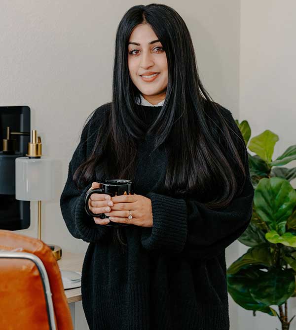 Shaila Rana is working together with fellow scholar Rhonda Chicone and the Cybersecurity and Infrastructure Security Agency to address a workforce shortage. (Photo by Fatma Sayed)