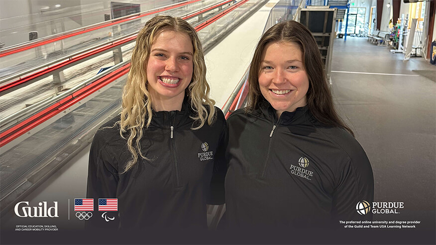 Team USA members Chevonne Forgan, left, and Ashley Farquharson have both qualified for the upcoming Olympic Winter Games Milano Cortina 2026