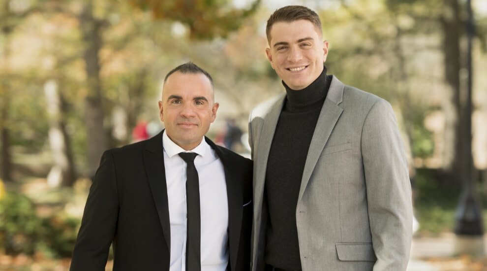 Purdue Global graduates Gabriele Gusti and Massimo Ruzza