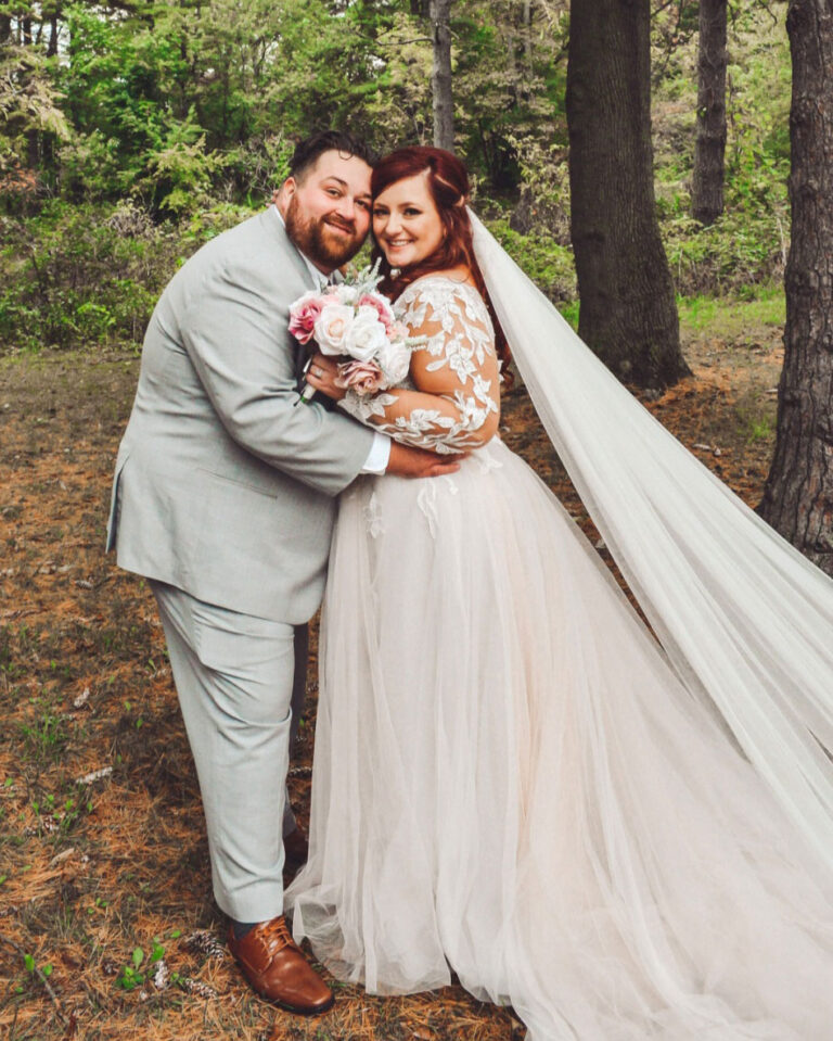 Melton says the central figure in her support system is her husband, who she married in 2021. (Photo provided)