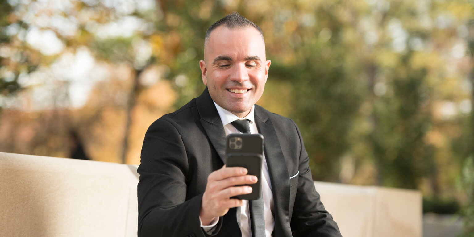 Massimo Ruzza is not just a friend to Gabe Giusti, he’s also a mentor. A captain with Republic Airways, Ruzza enjoys sharing his knowledge of professional aviation with his younger classmate. (Purdue University photo/John Underwood)