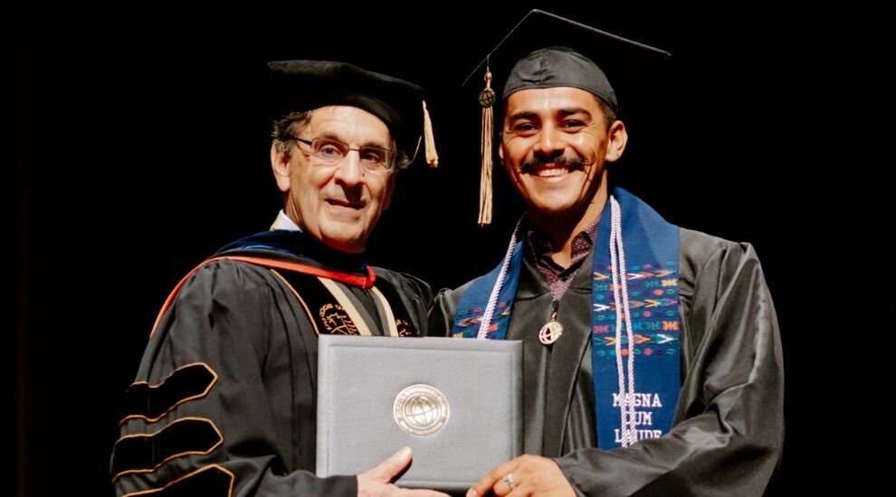 Purdue Global graduate Juan Diego Montes Incer