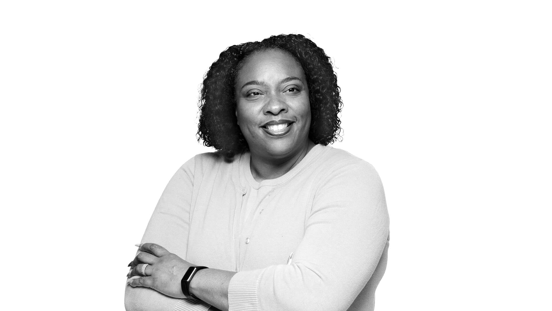 Victoria Durnell black and white headshot