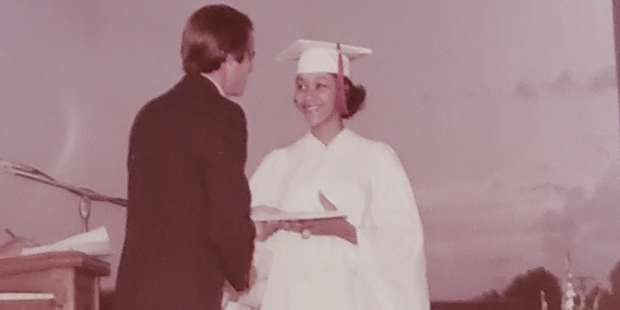 Cynthia Walker Middleton graduated from New Albany High School in southern Indiana prior to enrolling at Purdue University in the 1970s. (Photo courtesy of Cynthia Walker Middleton)