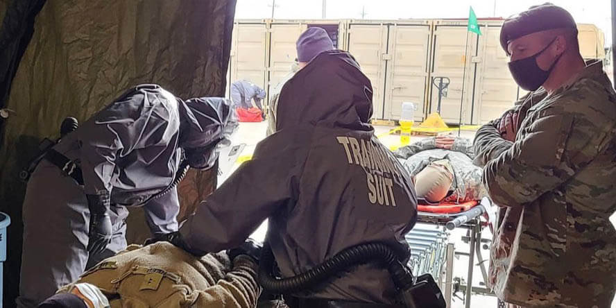 A look into Dustin’s responsibilities as a CBRN advisor in the U.S. Army (Photo provided)