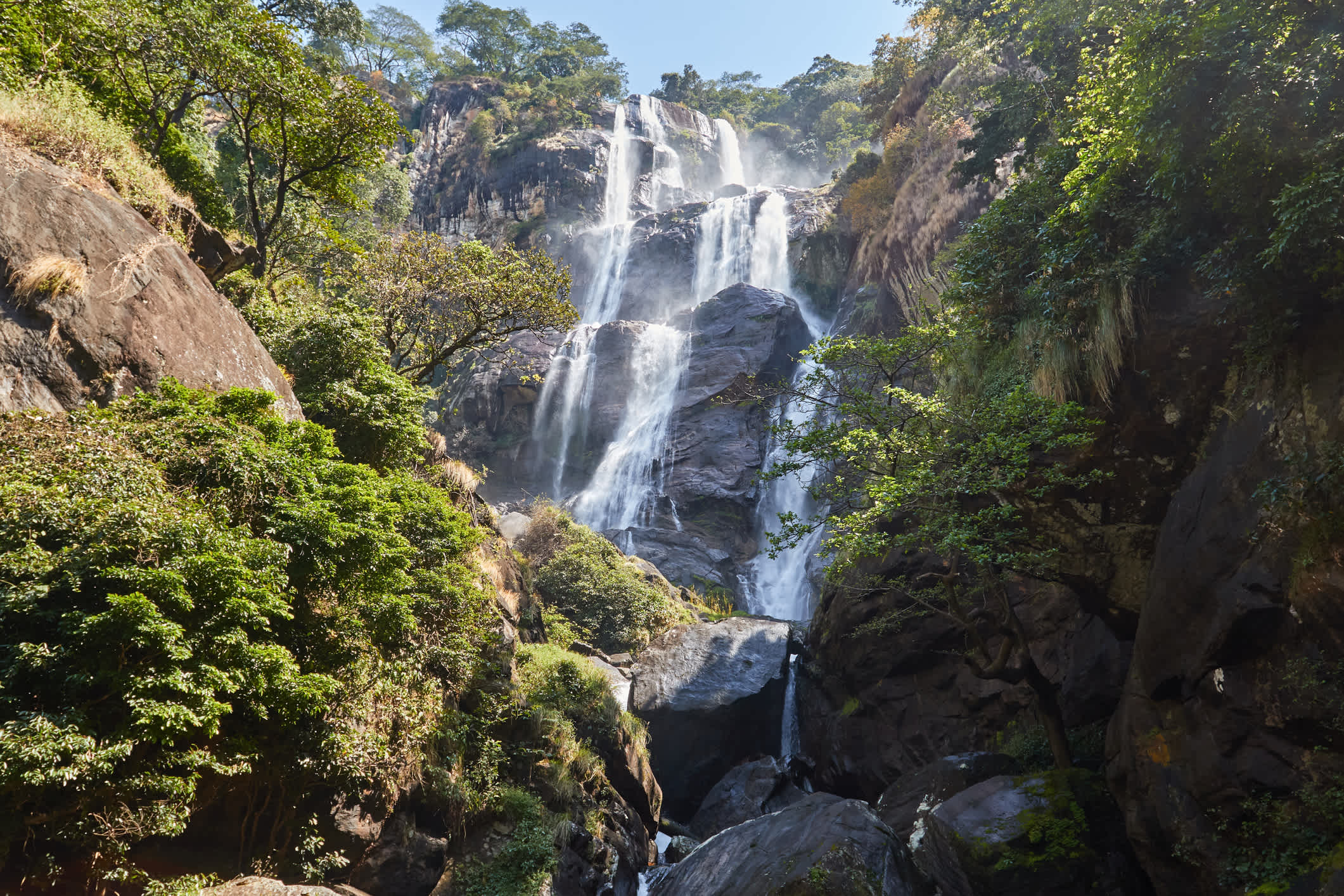 Udzungwa Mountains Nationalpark - mit einmaligem Wasserfall.