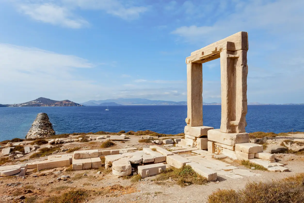 Portara von Naxos, Griechenland Portara von Naxos, Griechenland