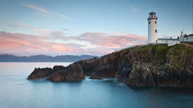 View at the Fanad Head Lighthouse, Donegal, Irland