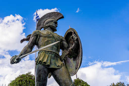 Aufnahme des Leonidas Monument