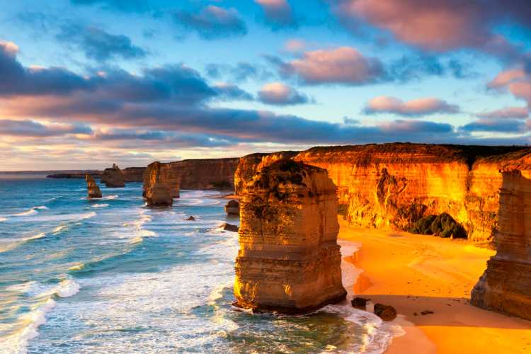  12 Apostelen aan de Great Ocean Road in Australië