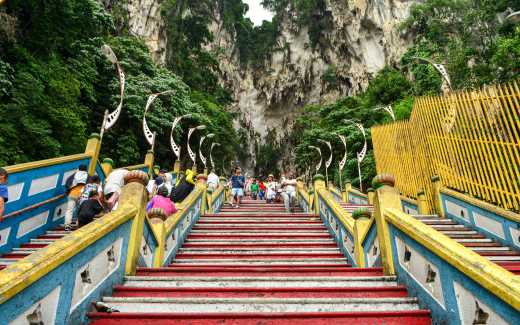 Batu-Höhlen beim Kuala Lumpur Urlaub zu entdecken